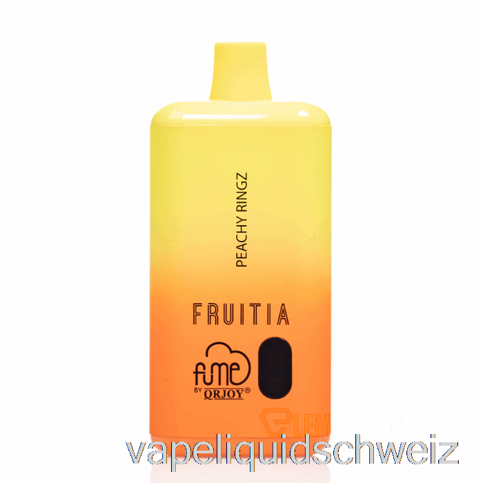 Fruitia X Fume 8000 Einweg-Peachy Ringz Vape Liquid E-Liquid Schweiz